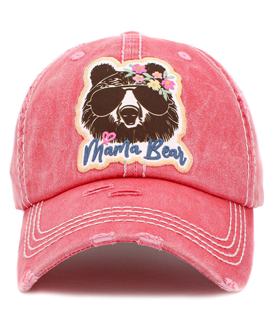 Mama Bear Vintage Ball Cap
