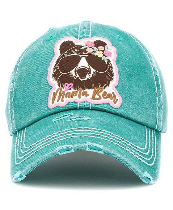 Mama Bear Vintage Ball Cap