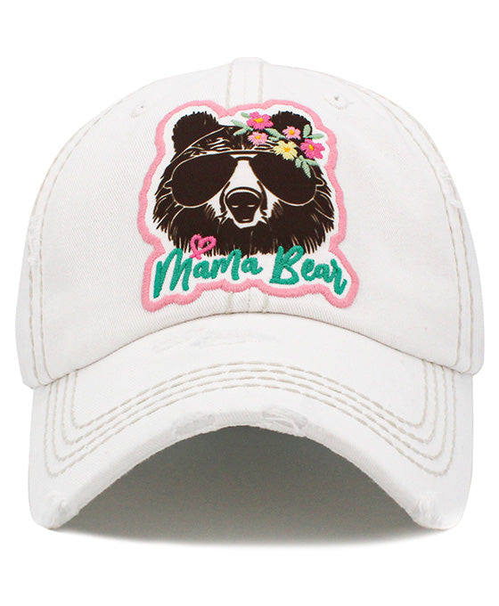 Mama Bear Vintage Ball Cap