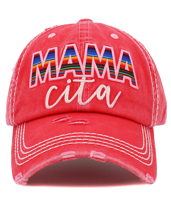 Mamacita Washed Vintage Ball Cap