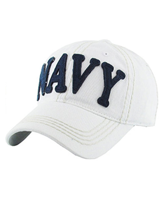 NAVY Vintage Ball Cap