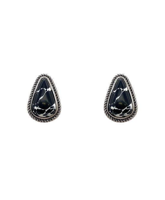 Turquoise Stone Post Earring