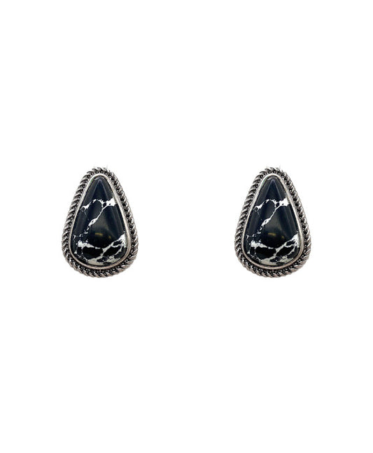 Turquoise Stone Post Earring