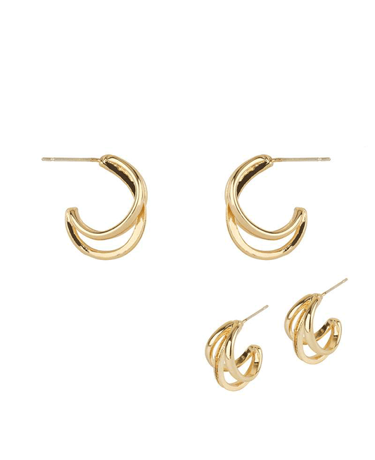 15mm Sterling Silver Hoop Earring