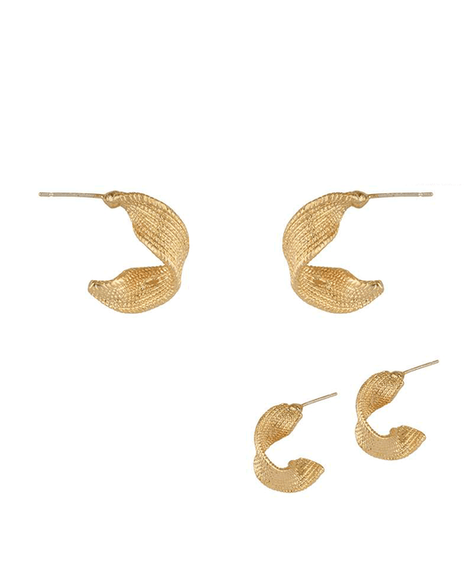 Metal Sterling Silver 16mm Hoop Earring
