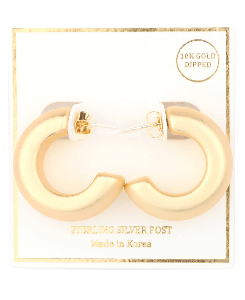 Sterling Silver 27mm Hoop Earring