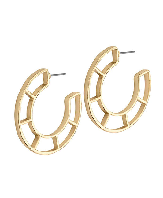 40mm Open Metal Hoop Earring