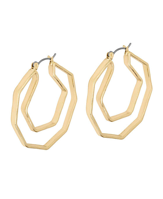 40mm Metal Hoop Earring