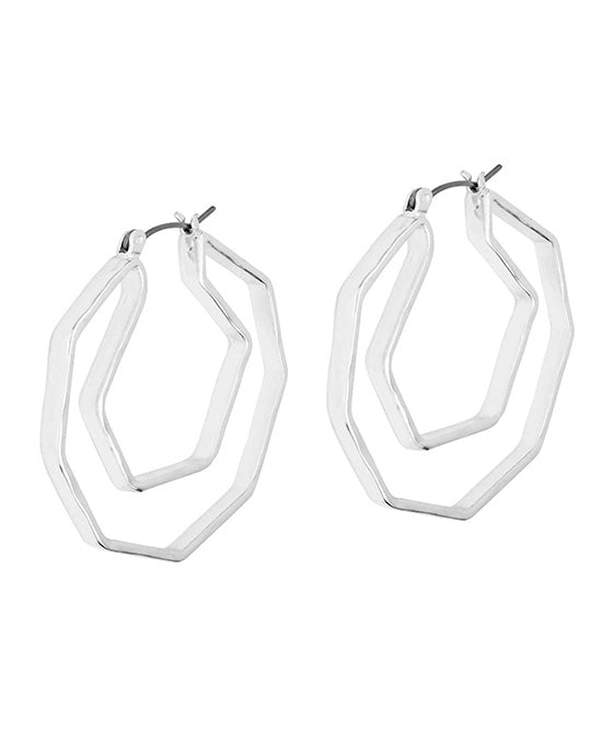 40mm Metal Hoop Earring