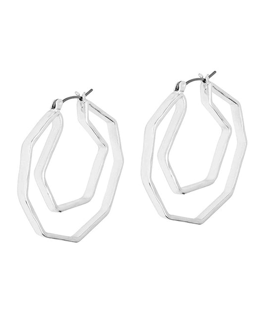 40mm Metal Hoop Earring