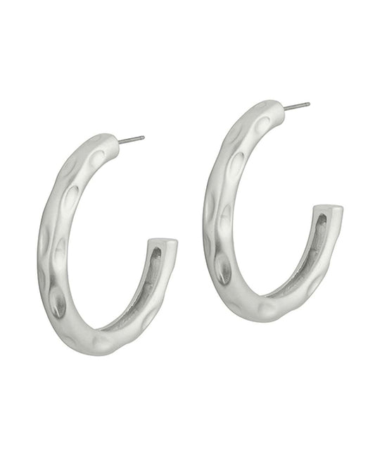 40mm Metal Hoop Earring