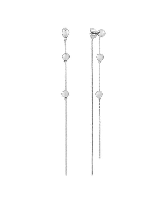 Metal Bead 2-Part Post Earring