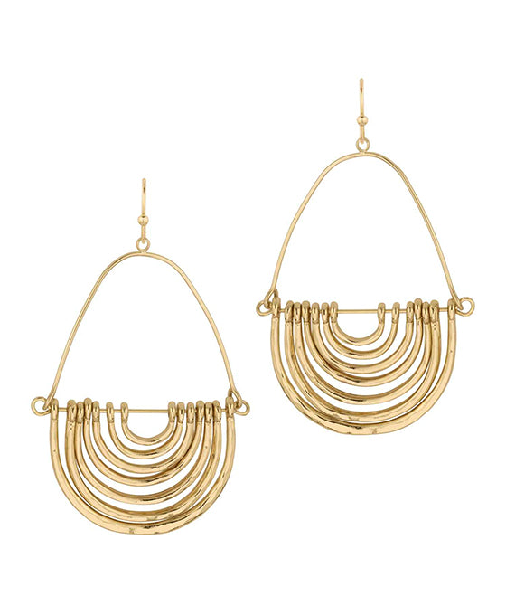 Metal Texture Earring