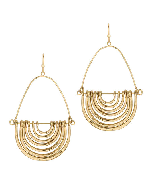 Metal Texture Earring