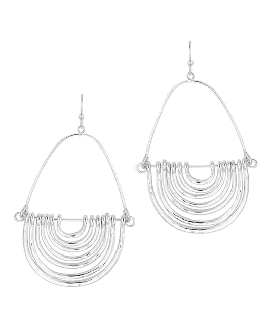 Metal Texture Earring