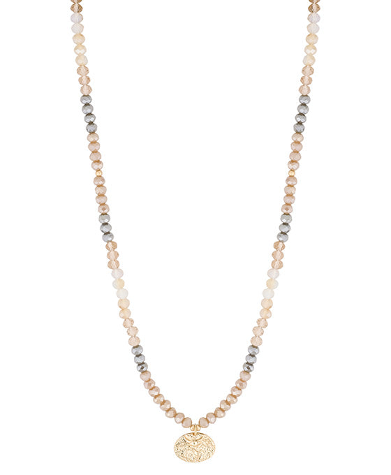 Glass Ombre Short Necklace