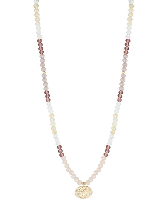 Glass Ombre Short Necklace