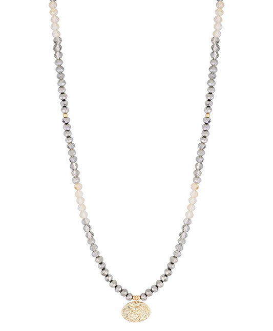 Glass Ombre Short Necklace