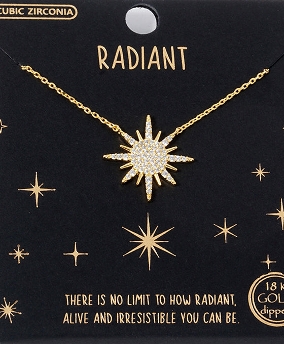 Shining Pave CZ Necklace