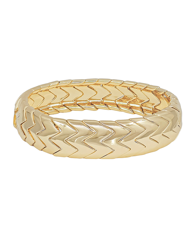 Metal Connected Stretch Bracelet