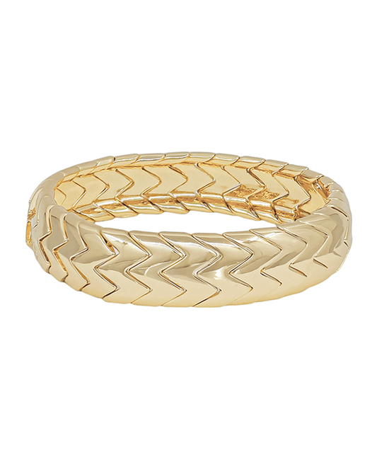 Metal Connected Stretch Bracelet