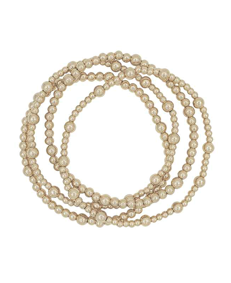 5mm CCB Ball Accent CCB Stretch Bracelet