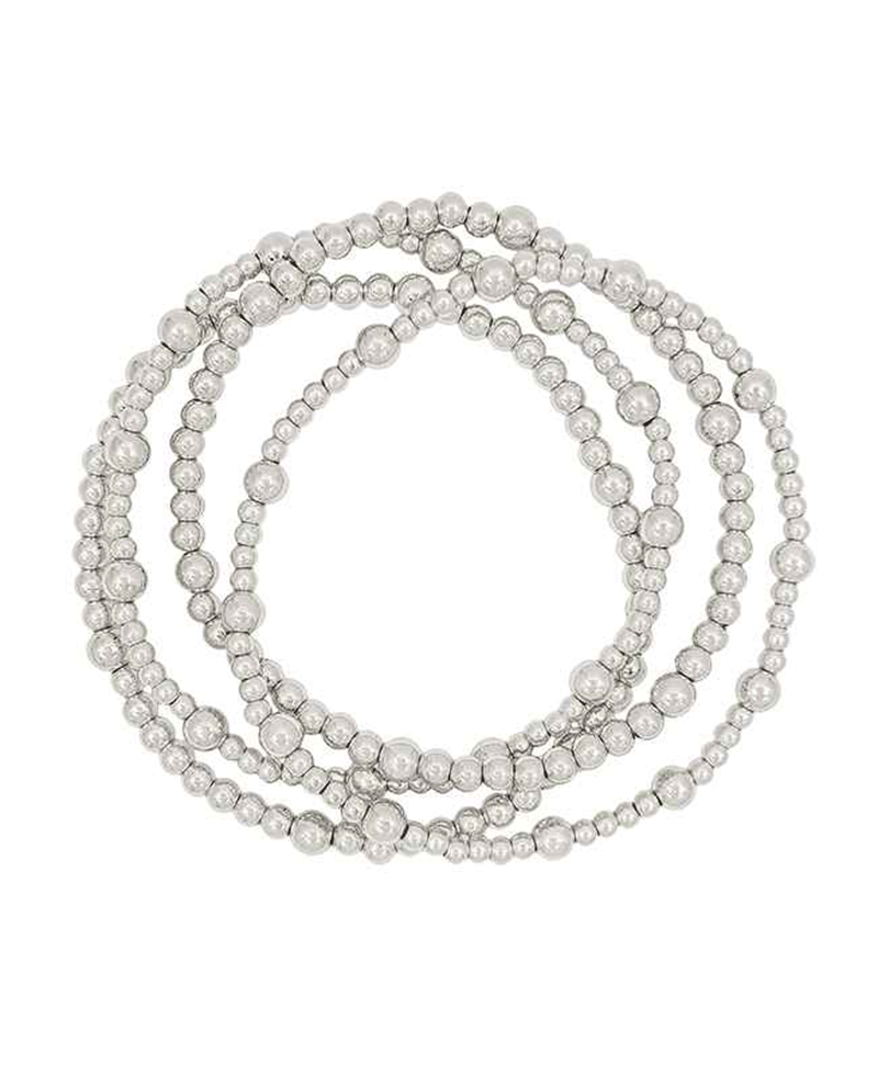 5mm CCB Ball Accent CCB Stretch Bracelet