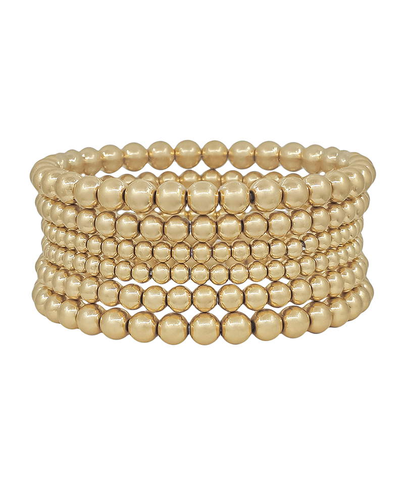 Multi CCB 6 Set Stretch Bracelet