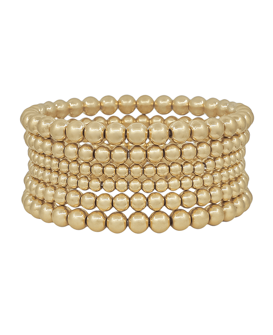 Multi CCB 6 Set Stretch Bracelet