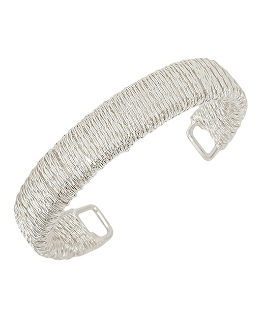 Metal Wrapped Adjustable Cuff