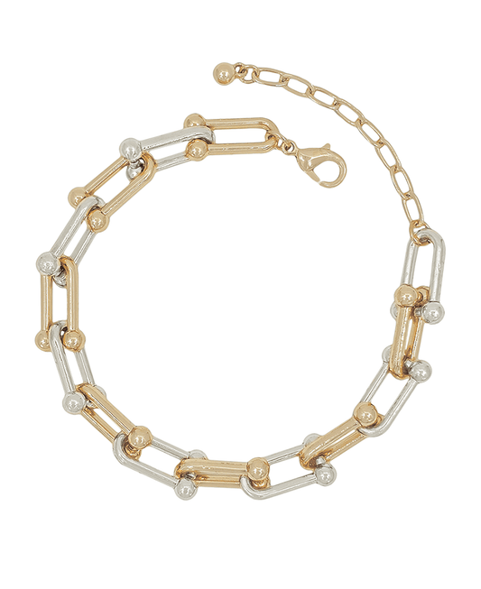 15mm Metal Chain Bracelet