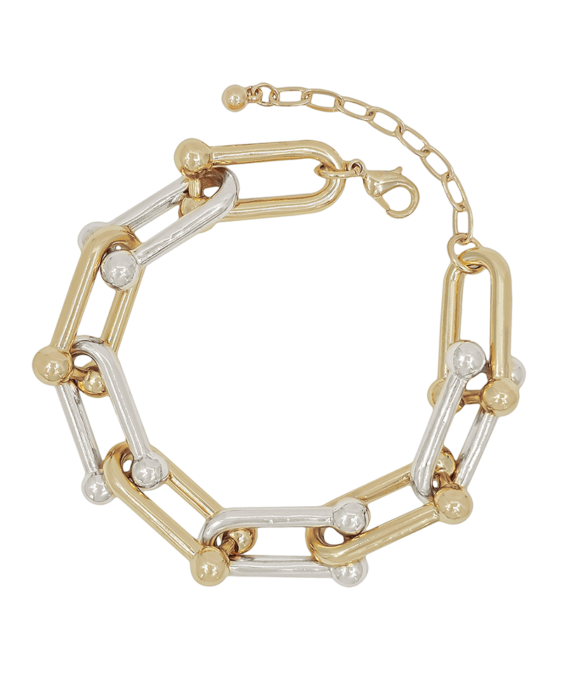 20mm Bold Metal Chain Bracelet