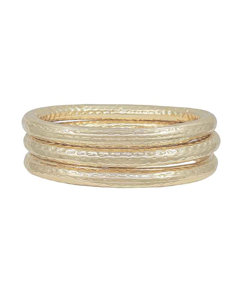 Hammered Texture Metal Bangle