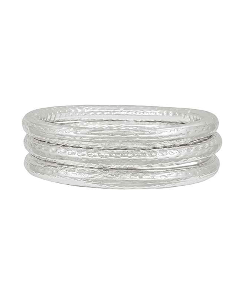 Hammered Texture Metal Bangle