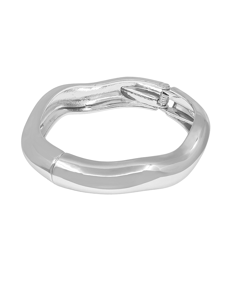 15mm Waved Metal Hinge Bracelet