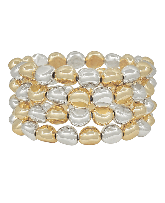 10mm Pebble CCB Stretch Bracelet