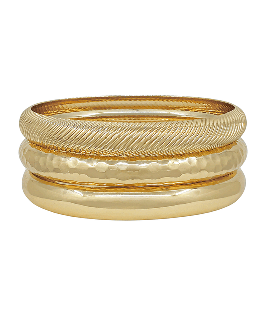 Texture Metal 3 Set Bangle