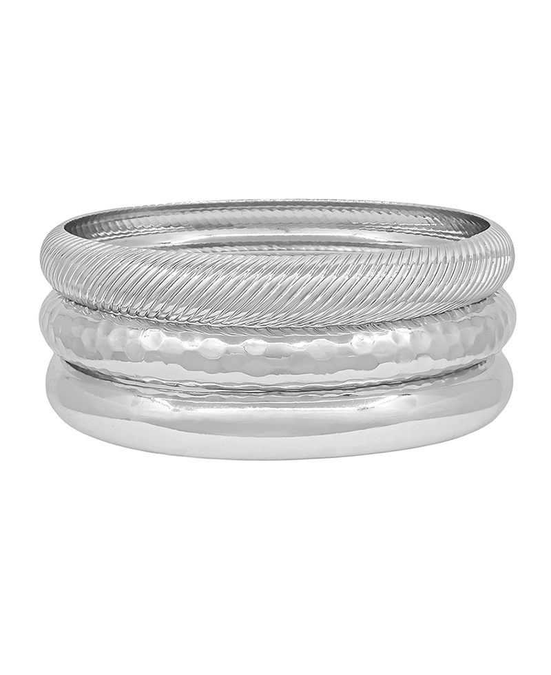 Texture Metal 3 Set Bangle