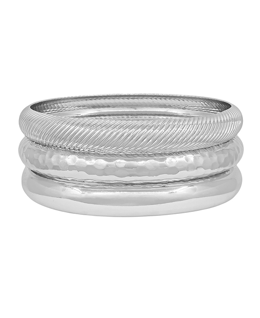 Texture Metal 3 Set Bangle
