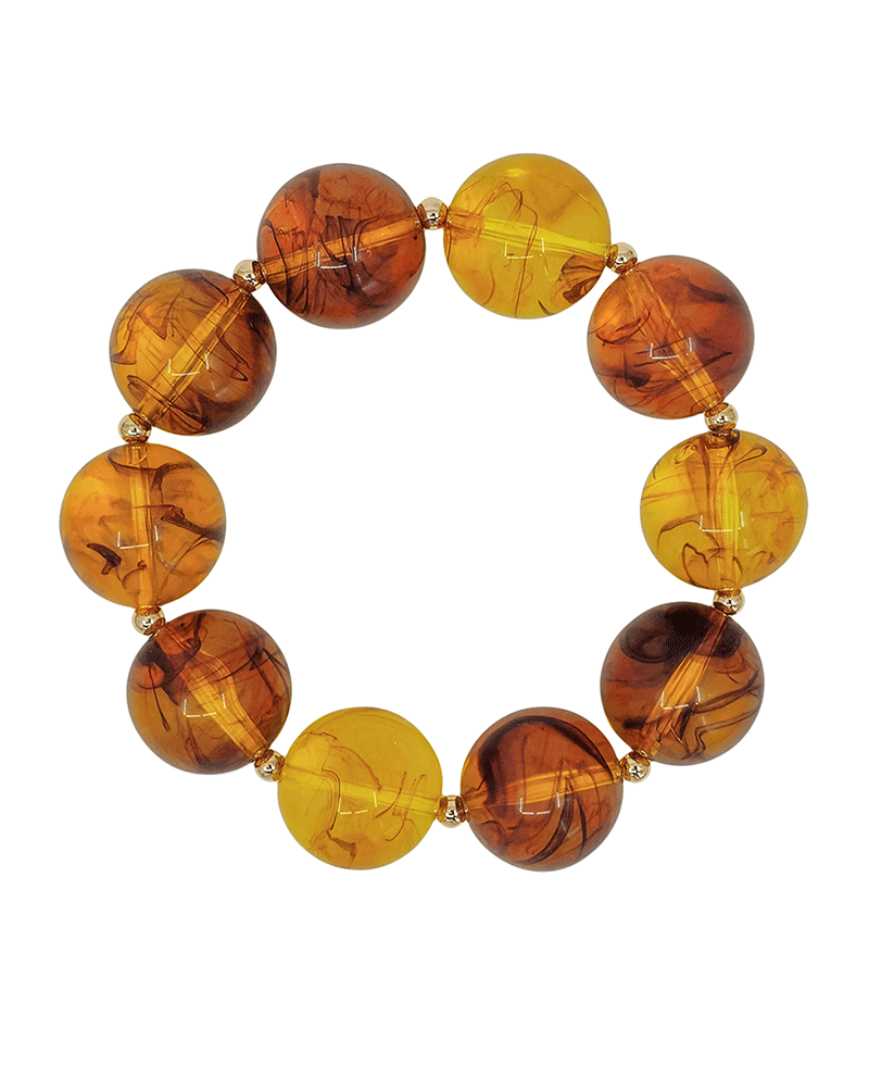 20mm Resin Ball Stretch Bracelet