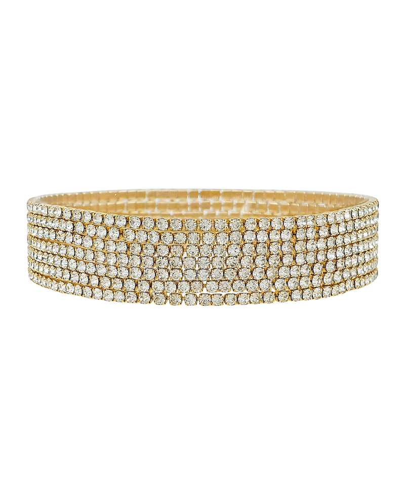 2mm Stone Tennis Chain 7 Set Bracelet