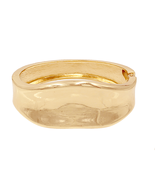 Organic Shape Metal Bracelet