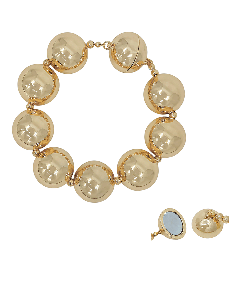 20mm Metal Ball Bracelet
