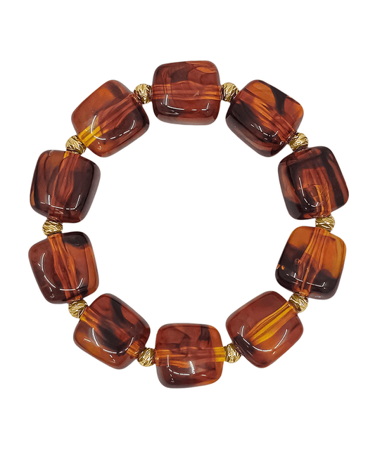 16mm Resin Stretch Bracelet