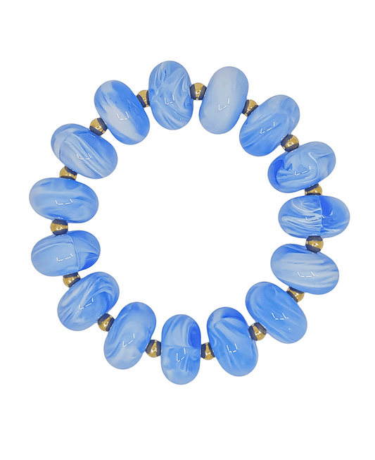 20mm Resin Beaded Stretch Bracelet