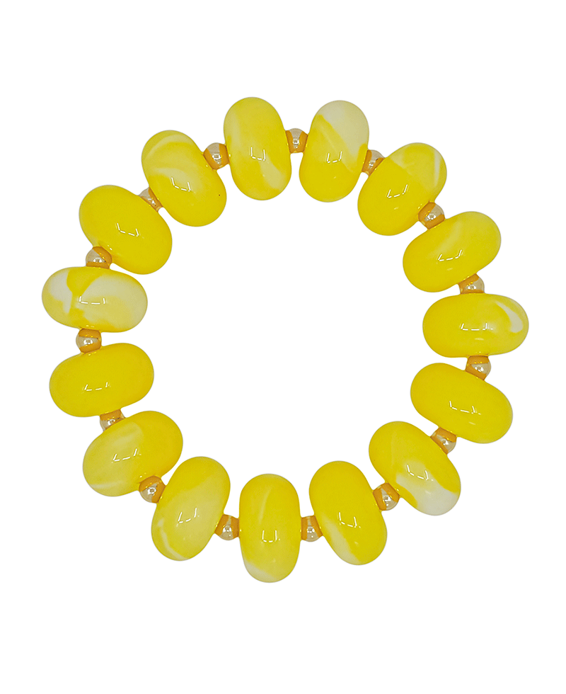 20mm Resin Beaded Stretch Bracelet