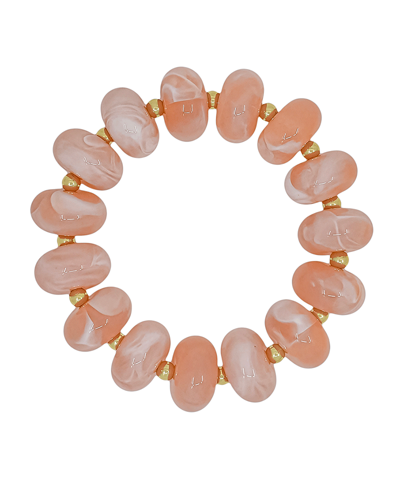 20mm Resin Beaded Stretch Bracelet