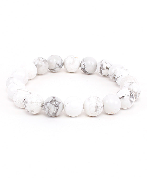 10mm Stone Stretch Bracelet