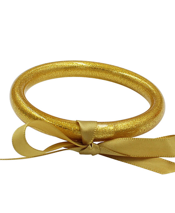 Thick Glitter Tube Jelly Bangle Bracelet