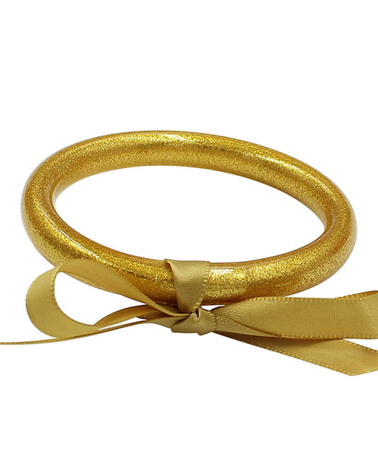 Thick Glitter Tube Jelly Bangle Bracelet